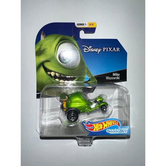 Hot Wheels x Disney Pixar MIKE WAZOWSKI Character Car Monsters Inc. - Picture 1 of 2